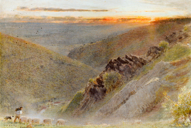 Dartmoor, Gorge of the Teign: 1913