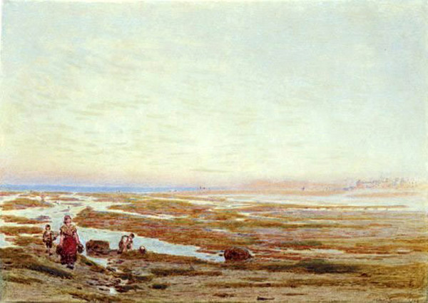 Low Tide on the South Coast, near Brighton: 1868