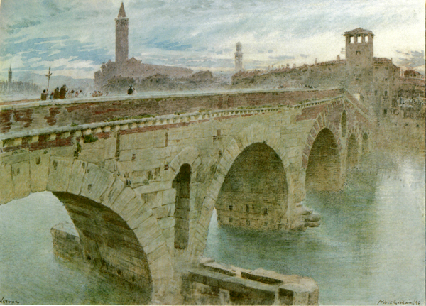 Ponte Pietra Verona: 1896