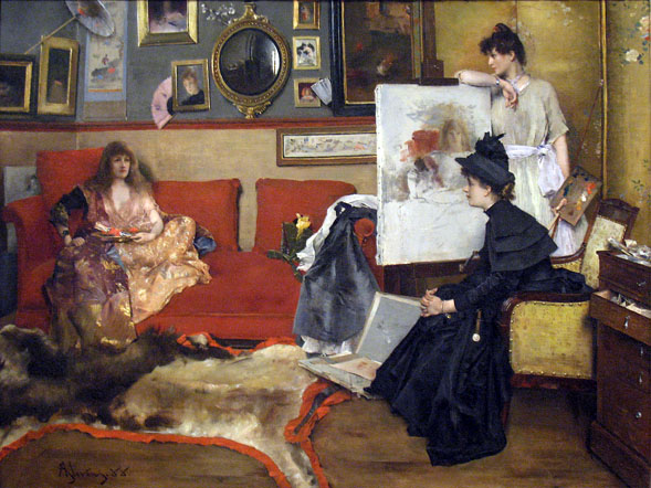 In the Studio: 1888