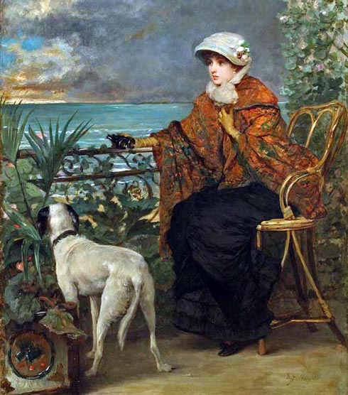 Lady with a Dog: Date Unknown
