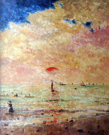 Off the Coast at Deauville: Date Unknown