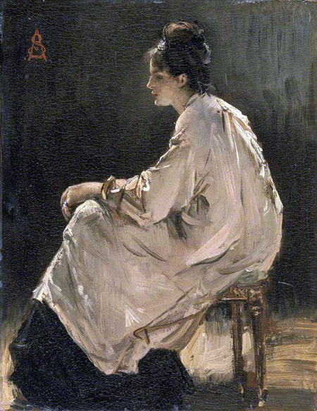 Seated Girl: Date Unknown
