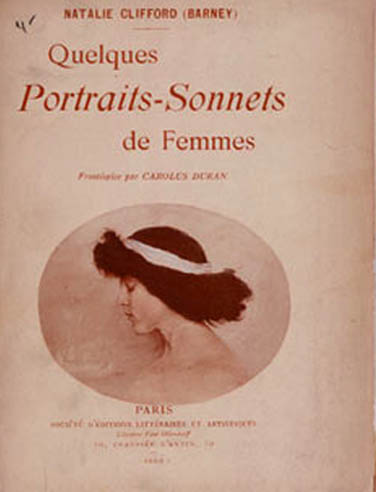 Cover of the 1900 edition of Quelques Portraits-Sonnets de Femmes