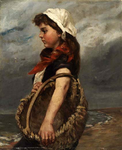 Girl with Basket: 1888