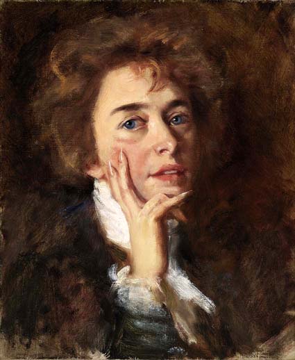 Self Portrait with Jabot Date Unknown