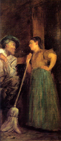 A Rustic Courtship: ca 1866