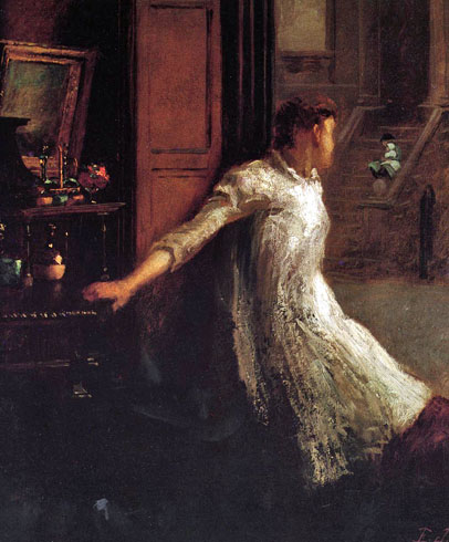 Girl at the Window: ca 1871-79