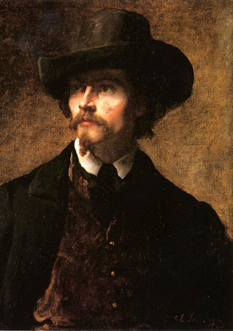 Man with a Hat(aka Self Portrait): 1853