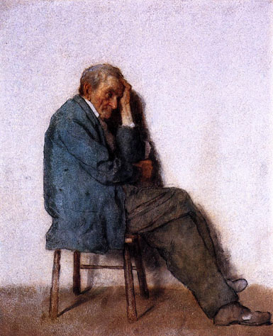 Old Man, Seated: ca 1880-85