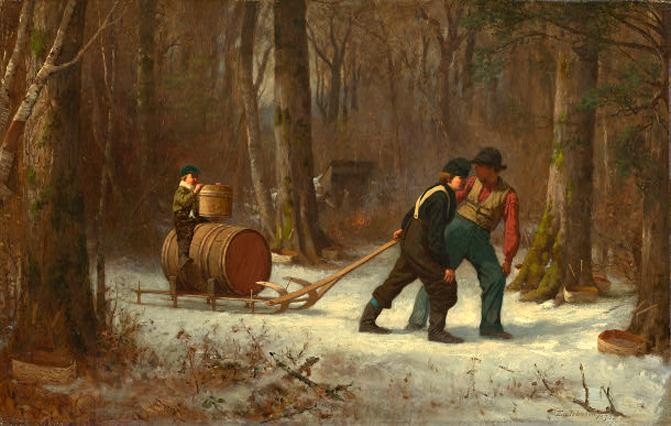 On Their Way to Camp: 1873