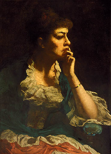 Portrait of Mrs. Eastman Johnson: ca 1888