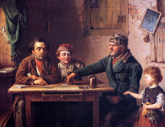 The Card Players: 1853