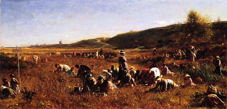 The Cranberry Harvest, Island of Nantucket: 1880