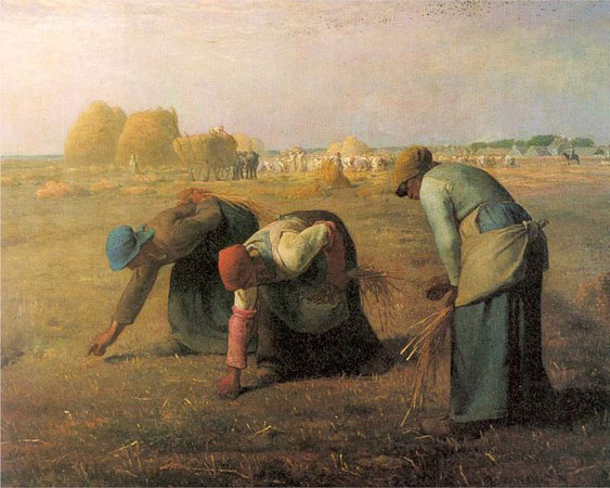 The Gleaners: 1857