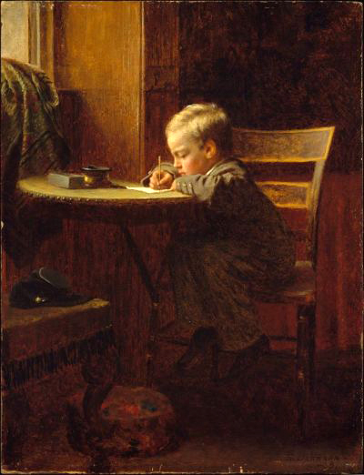 Writing to Father: 1863