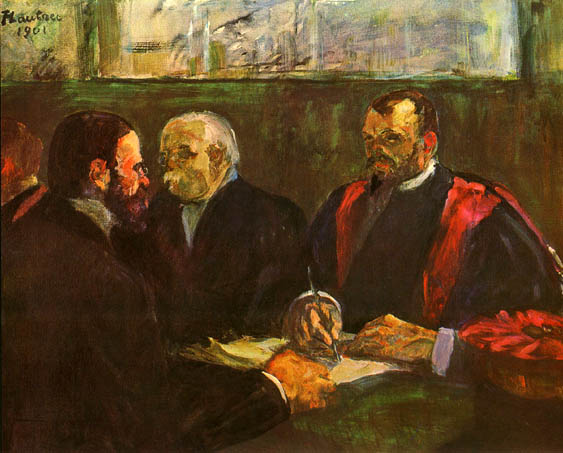 An Examination at the Faculty of Medicine: 1901