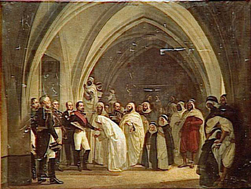 Napoleon III granting Alb de Kader his freedom: October 16, 1852