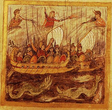 The Winds Attack Aeneas' Fleet